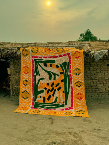 Tiger Rilli Throw