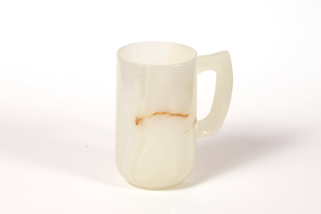 White Onyx Coffee Mug