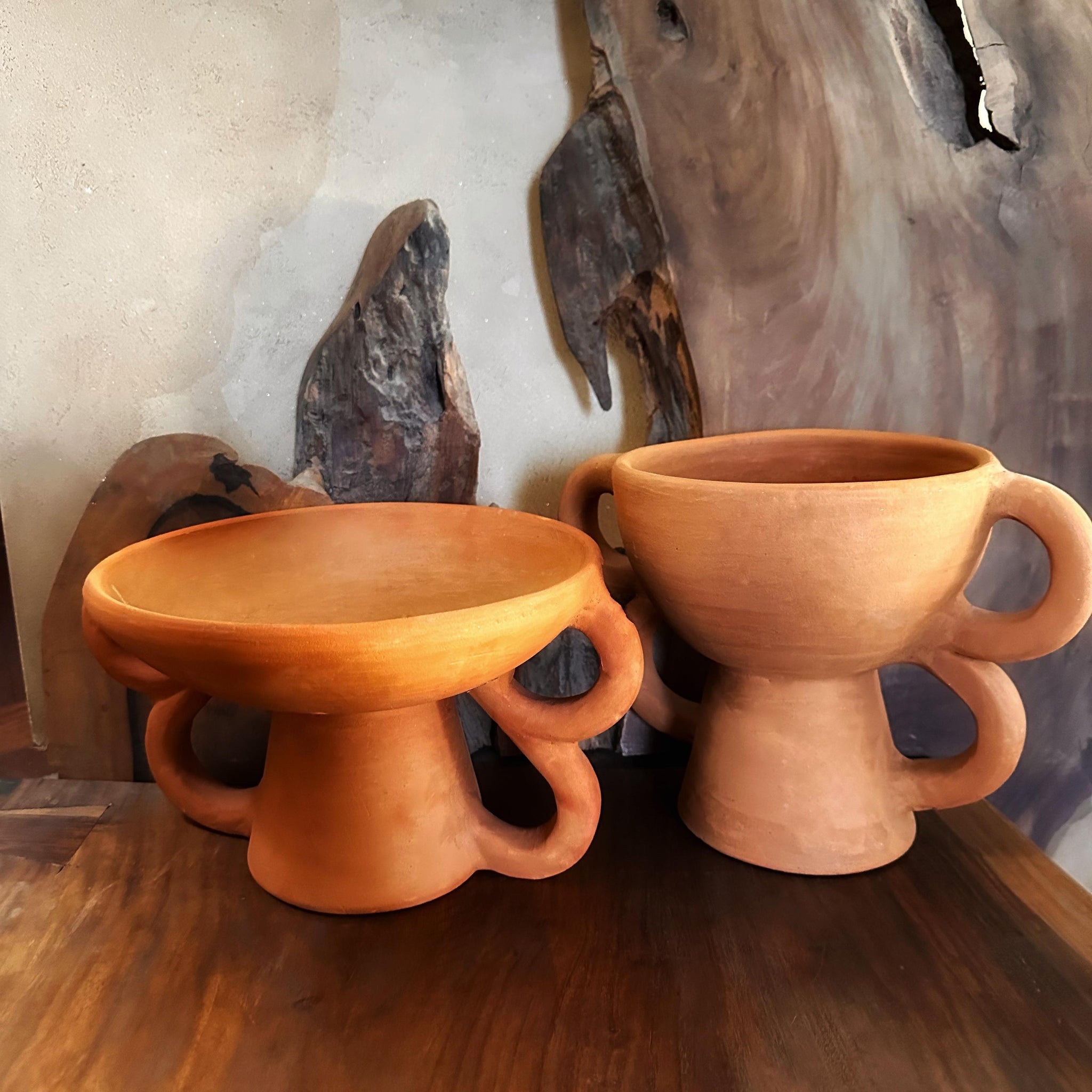 Earthen Salad Bowls