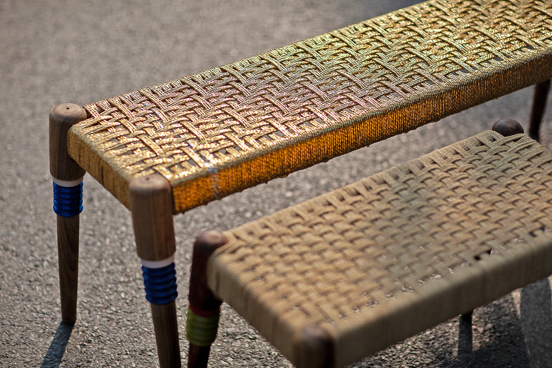 Golden Munj Bench